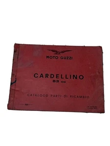MOTO GUZZI CARDELLINO83c CATALOGO PARTI DI RICAMBIO ORIGINALE uso e manutenzione - Foto 1 di 5