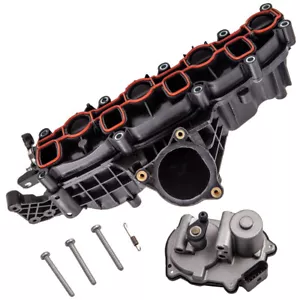 Ansaugkrümmer + Stellmotor for Audi VW 2.0 TDI 110-170ps 03L129711AG 03L129086V - Picture 1 of 8