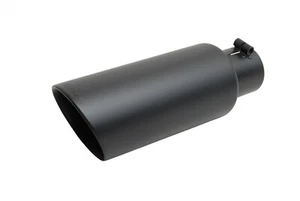 Gibson Performance 500417-B Black Ceramic Exhaust Tip - Picture 1 of 1