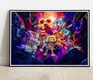 Fraggle Rock Classic Muppets Style TV Series Retro Poster - 36"x24" #2 - Picture 1 of 2