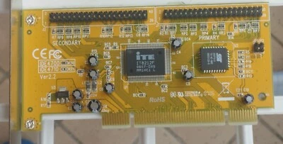 Scheda DIGITUS PCI ATA 133 RAID CONTROLLER CARD - Immagine 1 di 4