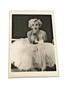 Marilyn Monroe White Dress Ballerina Sitting Milton Greene Photo Magnet 3" x 2" - Picture 1 of 3