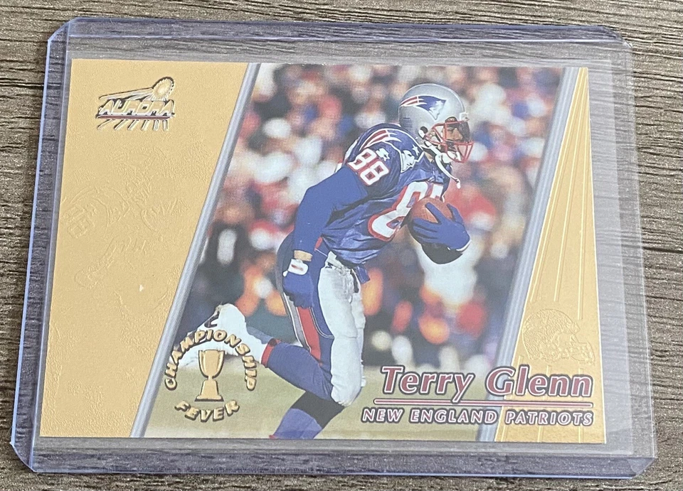 Terry Glenn 1998 Pacific Aurora Championship Fever #33 New England Patriots - Image 1 of 1