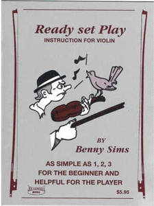 Ready, Set, Play: A Beginner Violin Fiddle Instruction Book and Song Book - Picture 1 of 2