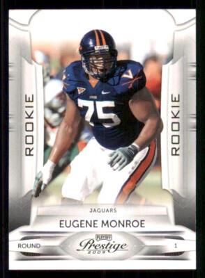 2009 Playoff Prestige #136 Eugene Monroe RC - Image 1 of 2