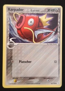 POKEMON MISPRINT ERROR - Karpador δ Delta Species EX Holon Phantoms - Bild 1 von 2
