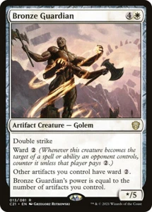 MTG Bronze Guardian - Commander 2021 #013 - Picture 1 of 1