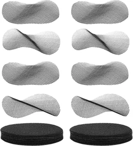 50Pcs Flower Pot Hole Mesh Pads, round Plant Pot Drainage Hole Screens 1.97 Inch - Picture 1 of 7