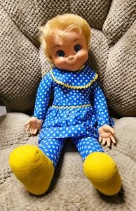 Vintage Mrs. Beasley Doll – Family Affair TV Show – 20” – Original Outfit - Picture 1 of 2