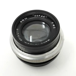 Wray London Supar 4,25 Zoll 108 mm F/4,5 Objektiv EXC++++ - Bild 1 von 6