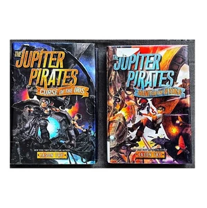 Lot 2 Jupiter Pirates HC Books 1&2 EXLIB Hunt for the Hydra+ Curse of Iris J.Fry - Imagen 1 de 8