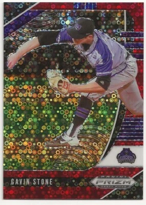 2020 Panini Prizm Draft Picks Red Circles Gavin Stone 49/99 #PDP159 - Image 1 of 2