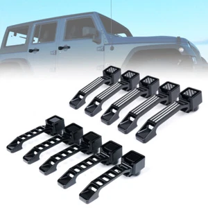 Kit de manijas de puertas exteriores de aluminio Xprite 3 piezas/5 piezas para Jeep Wrangler JK 2007-2018 - Imagen 1 de 12