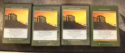 The Great Courses - Greece and Rome Parts 1-3 DVD & Course Guidebook Foto 1 de 4