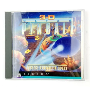 1995 3D Ultra Pinball CD-ROM juego interactivo Windows 95 3.1 estuche joya tiene código - Imagen 1 de 5