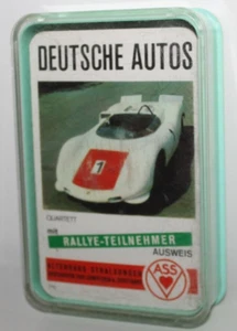 Deutsche Autos, Quartettspiel, ASS Altenburg Stralsunder Spielkarten 711 - Bild 1 von 1