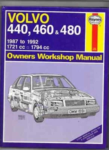 VOLVO 440 WORKSHOP MANUAL 440, 460 & 480 1987 to 1992 - Picture 1 of 1