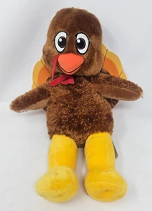 Build A Bear Gobblin Turkey Thanksgiving Brown Plush Stuffed Animal Toy BAB - Picture 1 of 7