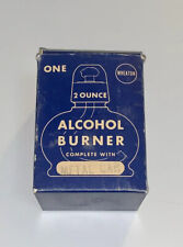 Antique 2-Ounce Alcohol Burner By T.C. Wheaton (1950) Very Good Condition