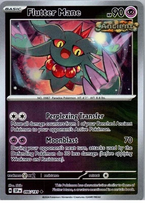 Flutter Mane - Uncommon - SV08: Surging Sparks - 096/191 - NM - Reverse Holo - Image 1 of 2