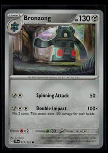 Bronzong Common Metal Normal SV08: Surging Sparks 127/191 - Picture 1 of 2