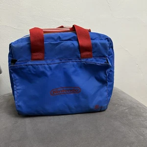 Vtg 1988 Original Nintendo NES Z Bag Console System Carrying Case Soft Sided - Picture 1 of 13