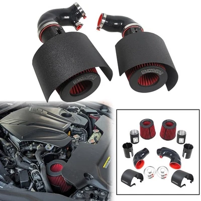 Cold Air Intake System For 2016-2024 INFINITI Q50 Q60 3.0L Twin Turbo Aluminum - Image 1 of 4