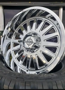 20"Rims 33" and tires 75% thread for Silverado, Avalanche,Sierra 6 Lug - Picture 1 of 7