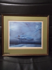 Vintage Patricia Caufield gerahmtes signiertes Naturfoto 16"×14" Rahmen 10"×12" Bild - Bild 1 von 6