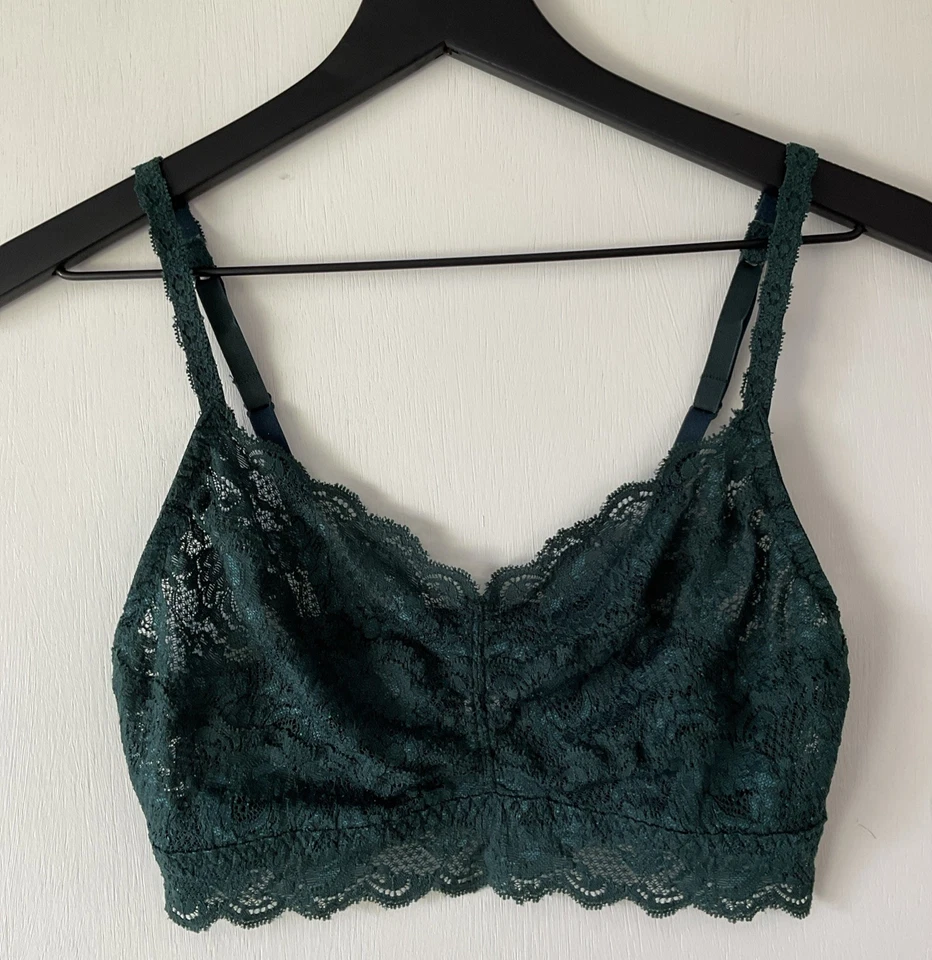 Cosa Bella Never Say Never Sweetie бюстгальтер большой 36 A-C зеленый эластичной кружева - Изображение 1 из 4