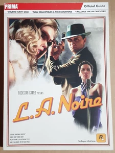 Rockstar Presents L. A .Noire Prima Official Strategy Game Guide W/Free Eguide - Picture 1 of 3