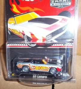 Camaro Walmart Mail 1969 edición Zamac Hot Wheels exclusivo en Protecto - Imagen 1 de 2