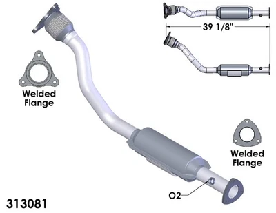 Catalytic Converter for 2002-2003 Chevrolet Cavalier 2.2L L4 GAS DOHC Foto 1 de 2