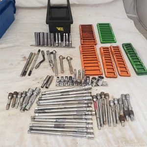 Lot of 64 Vintage Socket Extension & Adapter Lot Organizers & U-Joints LOT-1304 - Picture 1 of 16