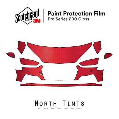 Комплект прозрачного бюстгальтера Audi S5 & A5 S-Line 2018-2019 3M PRO PreCut защита от краски PPF - Изображение 1 из 4