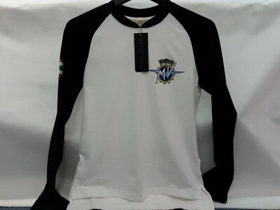 MV AGUSTA HERREN T-SHIRT LANGARM F4-1000 FARBE WEISS/SCHWARZ GRÖSSEN S-XXL NEU - Bild 1 von 3