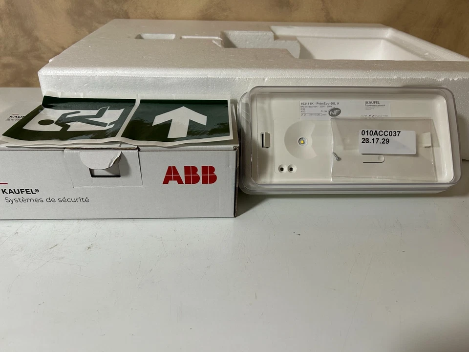 bloc de secours  sortie de secours KAUFEL PrimoEvo 60L A - Photo 1/1