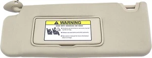 NEW for 2009-2014 Acura TL Sun Visor Driver Side (tan) - Picture 1 of 4
