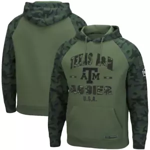 Colosseum OHT Military Appreciation Hoodie NCAA Texas A&M Aggies Men's 3XL - Picture 1 of 4