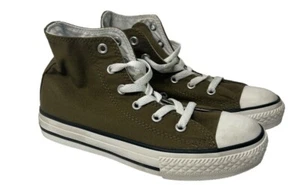 Zapatos de lona Converse Chuck Taylor All Star Spec Hi niños jóvenes verde oliva talla 1 - Imagen 1 de 5