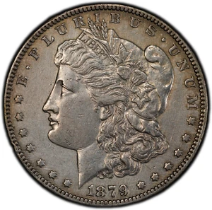 1879-S Reverse 1878 Morgan Silver Dollar - PCGS Extremely Fine (Looks XF45/AU50) - Picture 1 of 3