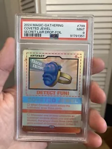 MTG | Secret Lair | ๐ Coveted Jewel (799) ๐ ๐ FOIL ๐ (BONUS CARD) PSA 9 - Picture 1 of 6