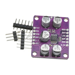 Audio PCM1808 Stereo ADC Single-Ended Analog-Input Decoder 24bit Amplifier Board - Picture 1 of 5