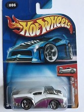 Hot Wheels 2004 First Editions Tooned Two 2 Go White Scale 1:64 New