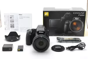 【 MINT IN BOX】 Nikon COOLPIX P1000 125x 16.0MP Digital Camera Black From JAPAN - Picture 1 of 9