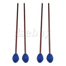 2 Kit Marimba Mallets 33mm Blue Soft Yarn Head 16.77 Inches for Music Lover
