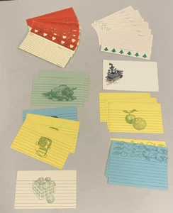 65 tarjetas de recetas vintage actuales 3x5 corazones y acebo, árboles, qué se cocina, más - Imagen 1 de 5