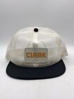 Vintage Clark Industrial Equipment Gas Embroider Patch Mesh Snapback Trucker Hat