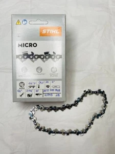 EU STIHL OEM Chainsaw Chain 71 PM3 28dl 1/4" x .043" (1.1mm), 10cm for GTA26 - Bild 1 von 7