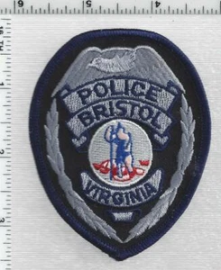 Bristol Police  (Virginia) 2nd Issue Cap/Hat Patch - Picture 1 of 1